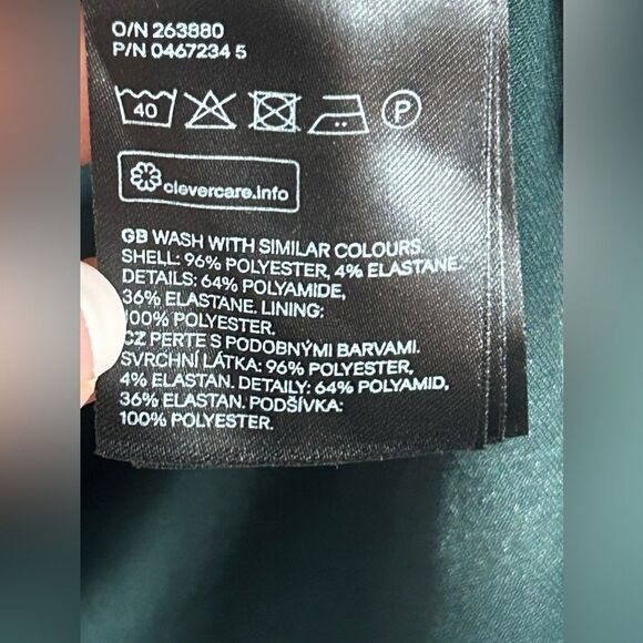 NWT H&M Emerald Green Pencil Midi Dress - Picture 10 of 10